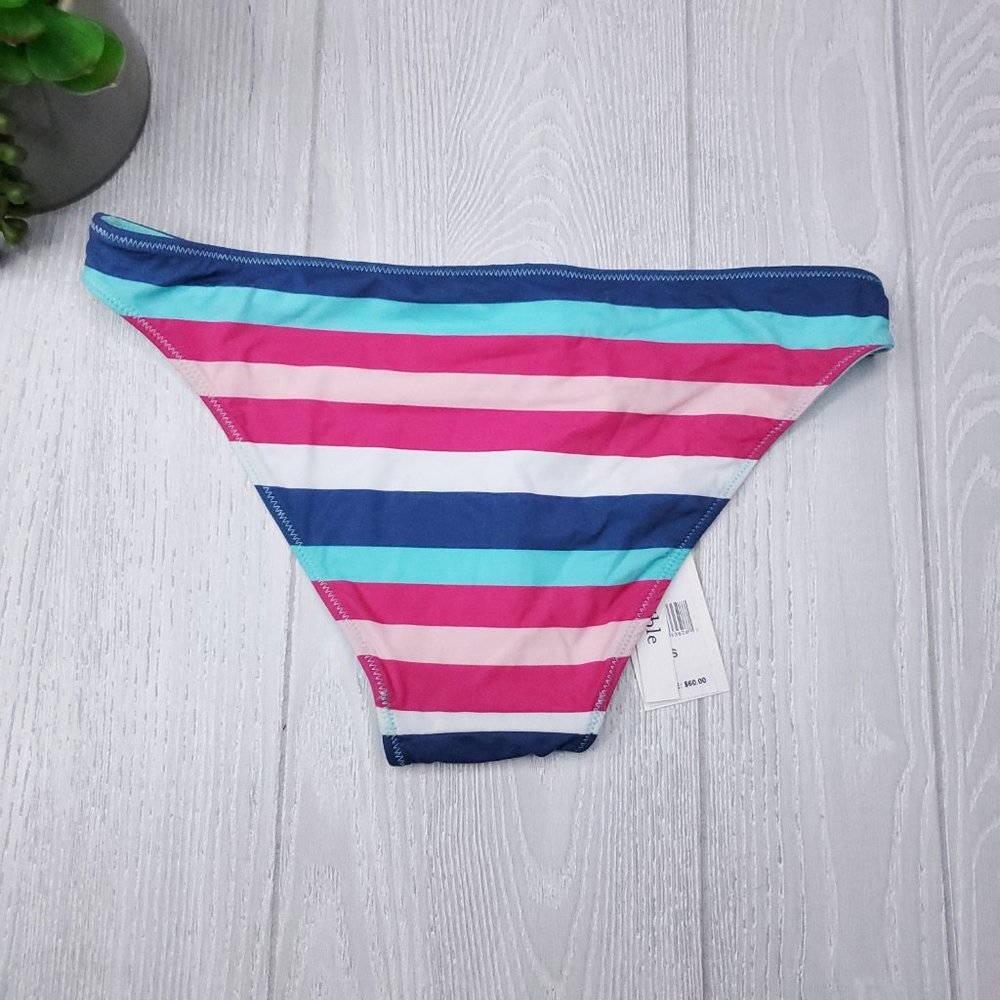 Vinyard Vines Striped Reversible Bikini Bottom S - Picture 2 of 5